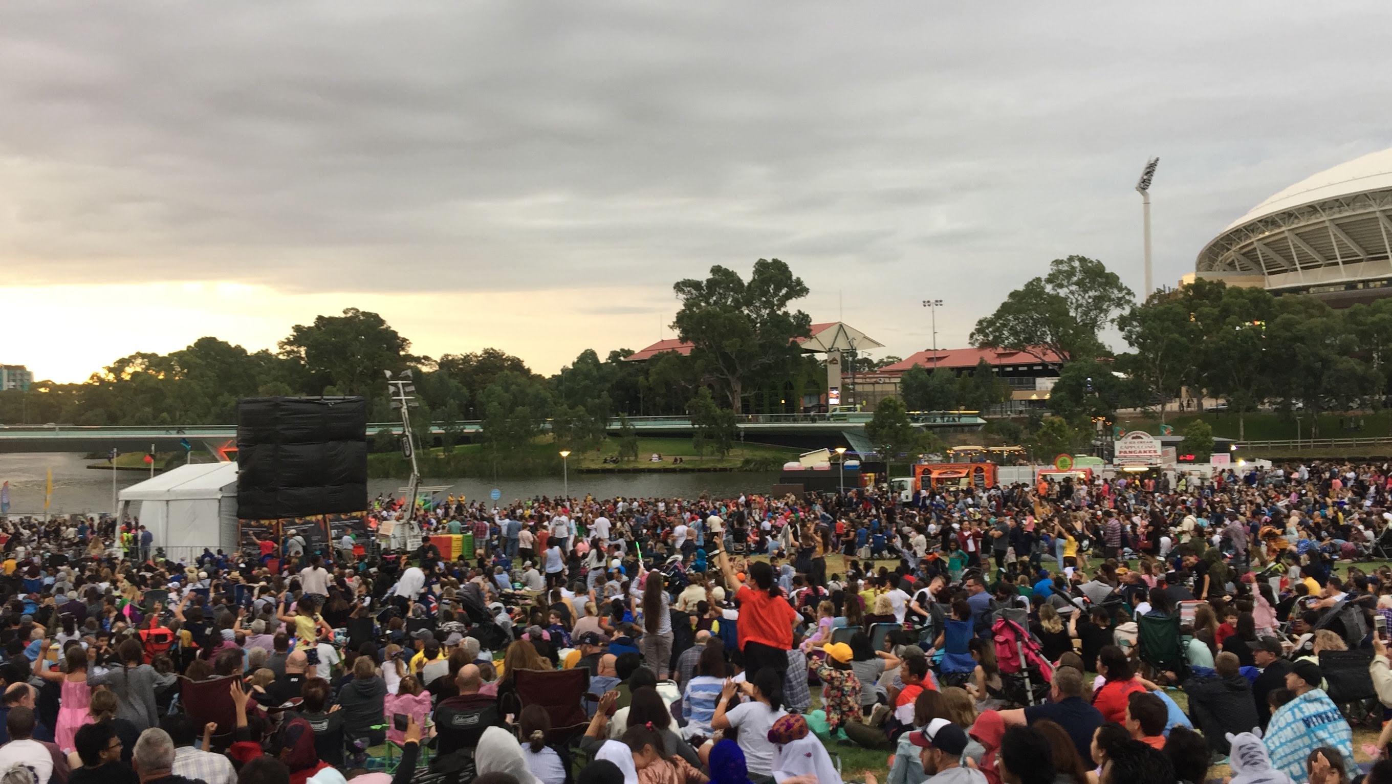 new year event in Elder Park